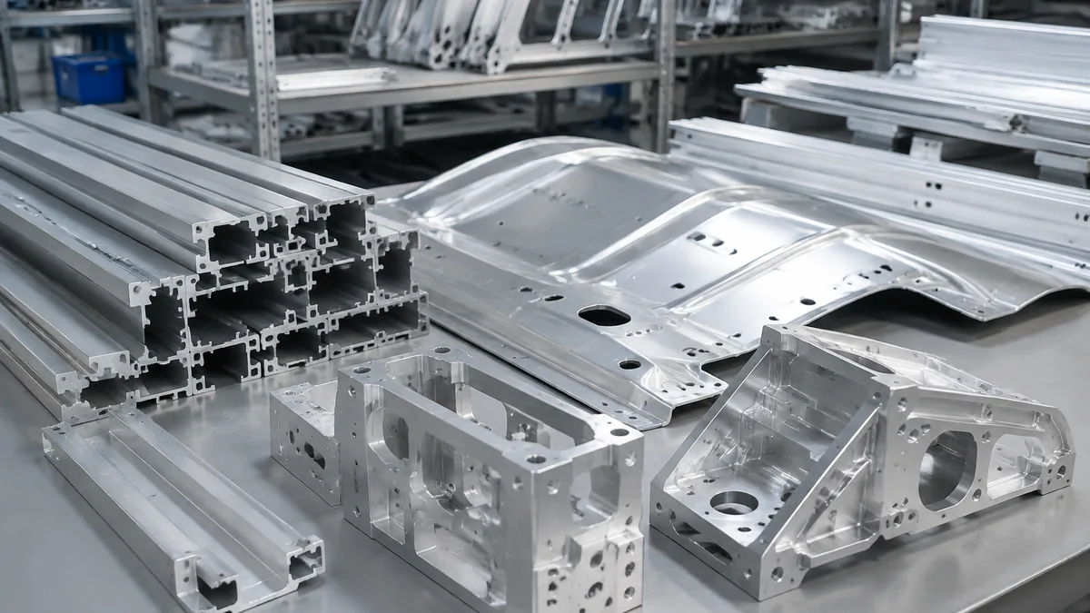 Aluminum transport component manufacturing reference